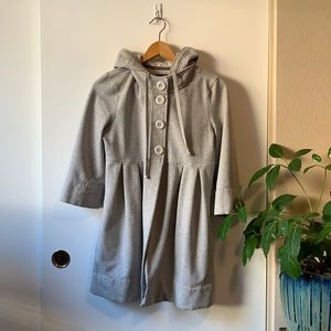 Buttoned Sweater Jacket